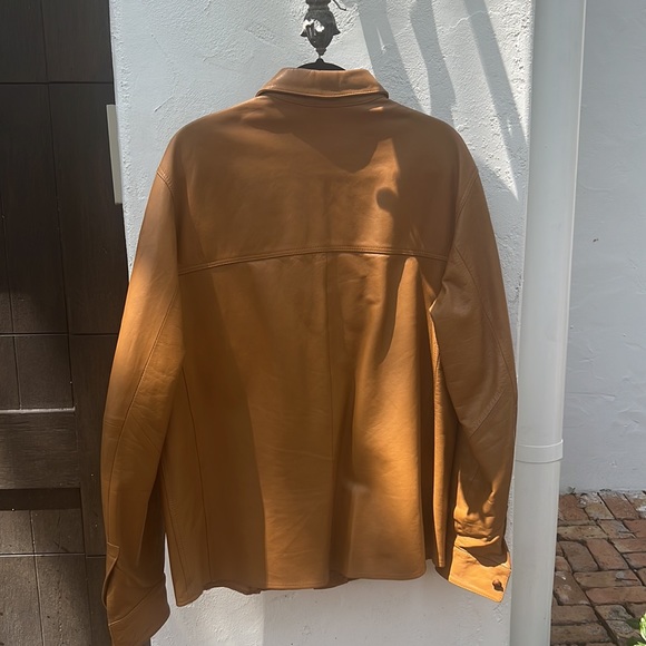 Vintage Donald Pliner men’s glove leather Italian jacket Men’s size 52 - Picture 3 of 6